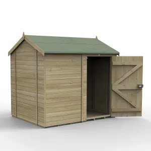 Timberdale 8x6 Reverse Apex Shed No Window