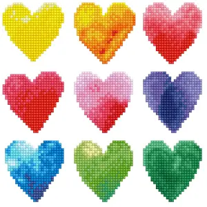 LOVE RAINBOW - Diamond Painting Kit: Love Rainbow - Diamond Dotz