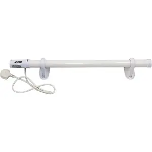 Mylek Tubular Heater 90W 710mm Low Energy Tube Built in Thermostat And Mounting Brackets Greenhouse, Garage, Caravan