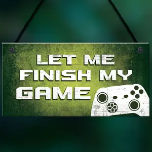 Funny Neon Effect GAMING Sign For Boys Bedroom Man Cave Games Room Gift