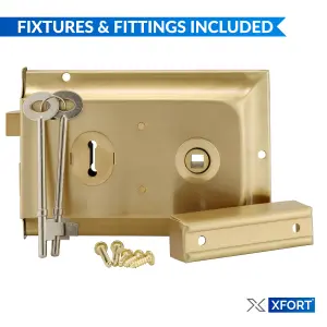 XFORT Traditional Rimlock (Brass).