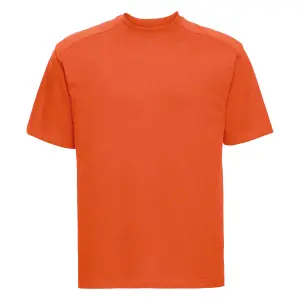 Russell Europe Mens Workwear Short Sleeve Cotton T-Shirt