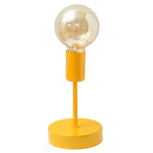 Luminosa Tube Table Lamp Orange 12cm