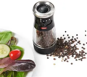 OXO Softworks Pepper Mill, Black, Ceramic