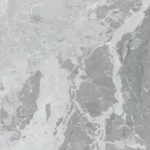 Kale Anson Light grey Matt Marble effect Porcelain Wall & floor Tile Sample