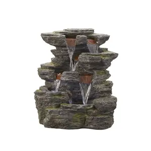 Altico Coniston Garden Mains Plugin Powered Water Feature