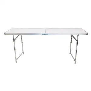 Oypla 6ft Folding Outdoor Camping Picnic Market Kitchen Work Top Table