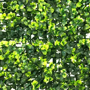 Primrose Dark Buxus Artificial Hedge Garden Patio Panels 50cm x 50cm