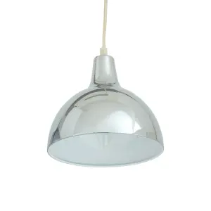 Interiors by Premier Jasper Chrome Horizontal Pendant Light