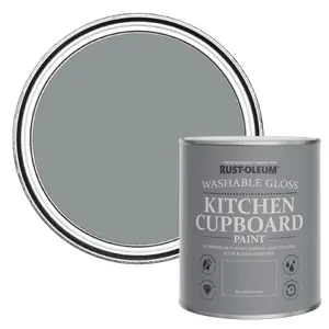 Rust-Oleum Mid-Anthracite Gloss Kitchen Cupboard Paint 750ml