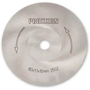 PROXXON Saw Blade - 80mm x 1.1mm x 10mm 250T