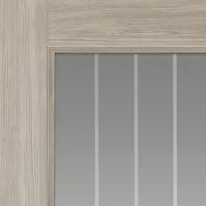 Colorado Grey Glazed Laminate Internal Door