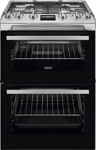 Zanussi ZCG63260XE 60cm Gas Cooker - Stainless Steel