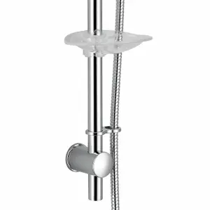 Bathroom Concealed Thermostatic Shower Mixer & Slider Rail 3 Mode Handset Shower