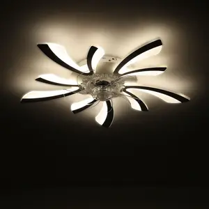 Annuska 78cm Ceiling Fan with LED Lights White