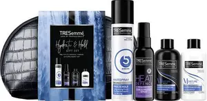 Tresemmé Gift Set Hydrate & Hold With A Small Faux Croc Washbag Gifts For Her 4 Piece