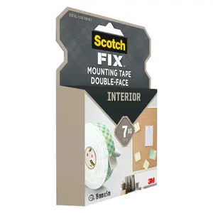 3M Scotch-Fix Interior Green Mounting Tape (L)5m (W)19mm