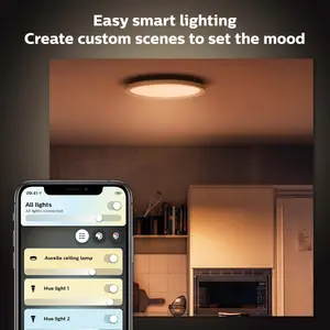 Philips Hue Aurelle White Ambiance Smart LED Ceiling Light