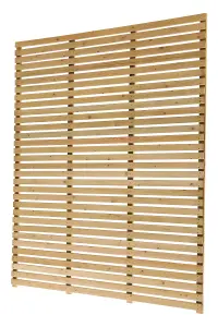 Pine Wooden Garden Fence Panel Privacy Picket Fence Panel 7x6ft