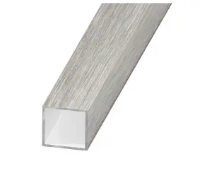 Anodised Aluminium Square Tube, (L)1m (W)10mm (T)1mm