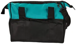 Makita 10" 25cm Open Mouth LXT ToolBag Tool Bag Holdall Blue + Shoulder Strap