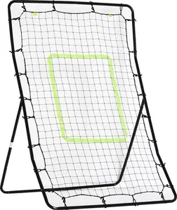 HOMCOM Rebounder Net Playback Soccer Football Game Spot Target Ball Rebounders Training Equipment Play Teaching | Aosom UK