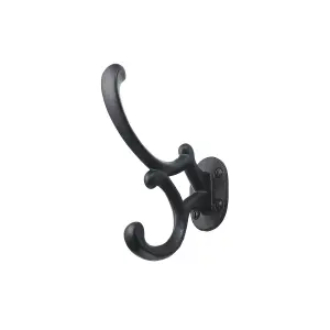 No.4461 Old Hill Ironworks Heavy Duty Scroll Hat & Coat Hooks