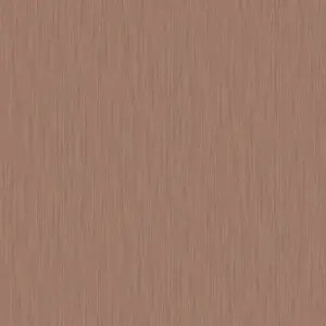 Sirpi By Muriva Aiden Vinyl Texture Plain Stripe Pattern Wallpaper Rose Gold 22966