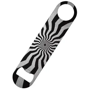 Grindstore Monochrome Rising Sun Bar Blade Bottle Opener Grey/Black (One Size)