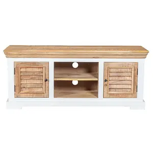 Alfie TV Cabinet Upto 57" - Mango Wood - L45 x W145 x H60 cm