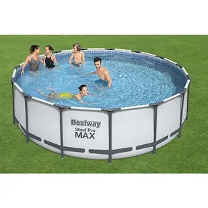 Bestway Steel Pro Max Frame Set Above Ground Pool - 15 Ft - New Generation