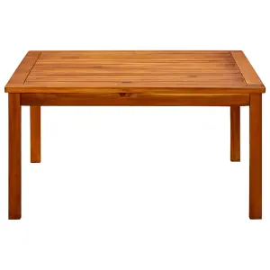 Berkfield Garden Coffee Table 85x85x45 cm Solid Acacia Wood