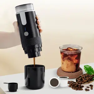 ortable coffee machine, home wireless fully automatic small handheld capsule coffee machine