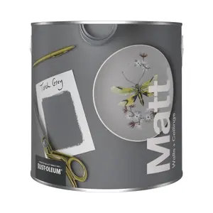 Rust-Oleum Washable Matt Wall Paint - Torch Grey 2.5L