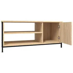 Berkfield TV Cabinet Sonoma Oak 100x40x45 cm Engineered Wood