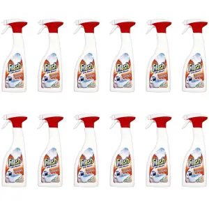 Flash Bleach Spray Power & Hygiene 500ml Pack of 12