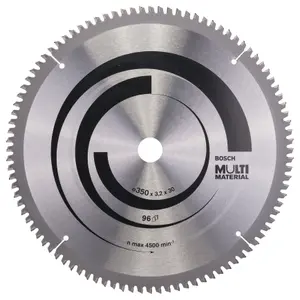 Bosch Professional Multi Material Circular Saw Blade - 350mm x 30mm x 3.2mm, 96 Teeth