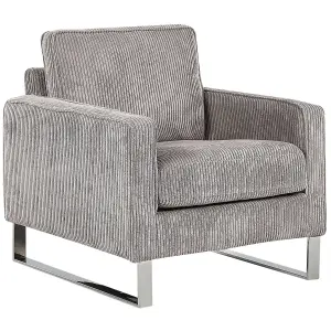 Armchair VIND Corduroy Light Grey