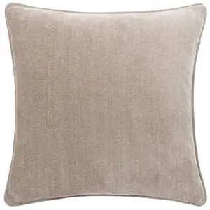 Square Throw Pillow Cover Beige