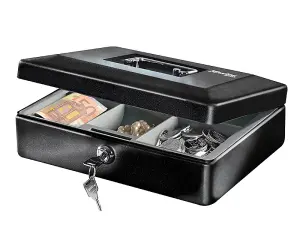 Secure Your Cash with the Master Lock Small Cash Box Featuring Keyed Lock