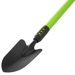 Hardys Telescopic Garden Trowel - Long Handled, Rubberised Ergonomic Grip, Simple Twist Extend Action, Steel Alloy - 66cm / 94cm