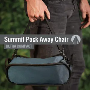 Ultra Light Pack Away Camping Chair (Blue)