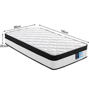 Yaheetech Pocket Sprung Mattress Single (3')