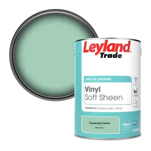 Leyland Trade Vinyl Soft Sheen Walls & Ceilings Emulsion Paint Flowering Cactus (PPG1228-3) - 5L