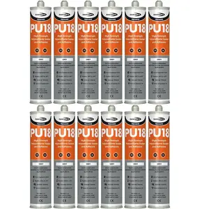 Bond it High Strength Polyurethane Adhesive & Sealant Grey 310ML x 12