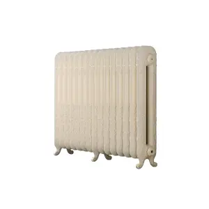 Arroll Daisy Cast iron Cream 15 Column Radiator, (W)1009mm x (H)794mm