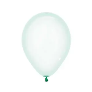 Amscan Sempertex Crystal Pastel Latex Balloons (Pack Of 100) Green (One Size)