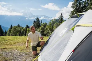 Coleman Darwin 4+ Tent Grey Camping