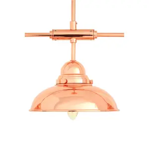 Interiors by Premier Jasper 3 Pendant Copper Finish Light