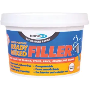 Bond It Ready Mixed Multi Purpose Filler White - 750g (Pack of 3)